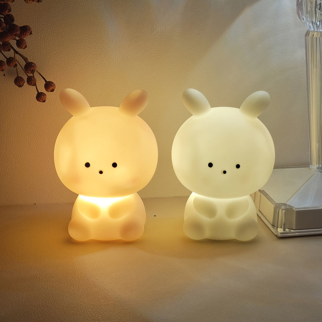 BunnyGlow – Large LED Table Lamp with Battery & Anime Style