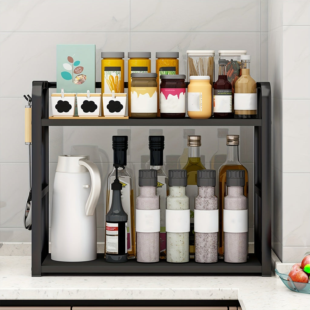 Spicify Storage Rack - Stylish Stainless Steel Kitchen Storage Rack for Organization
