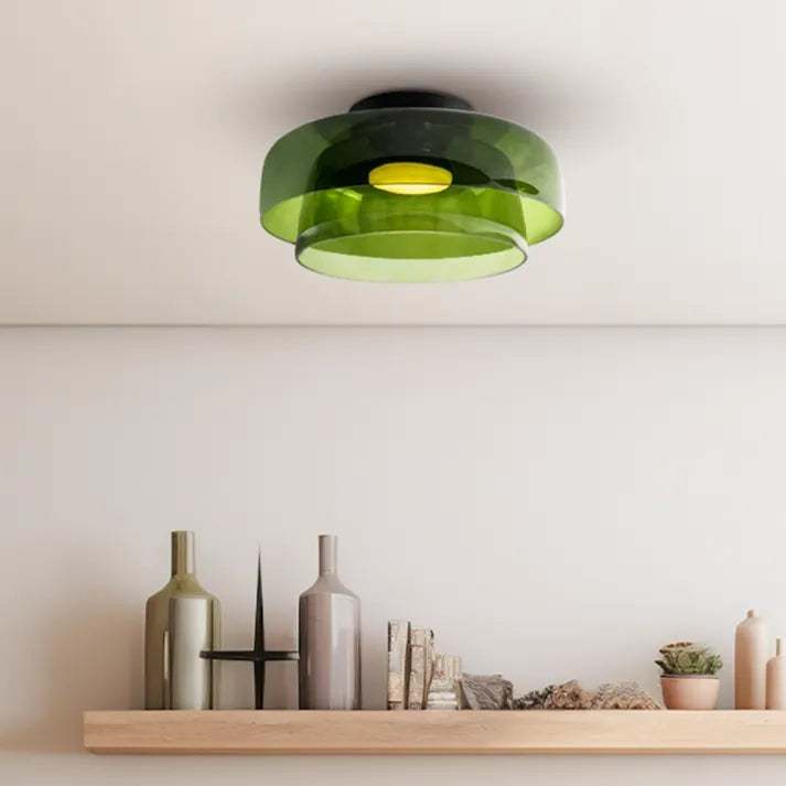 Nordic Designer Glass Lamp – Atmospheric Elegance for Any Space