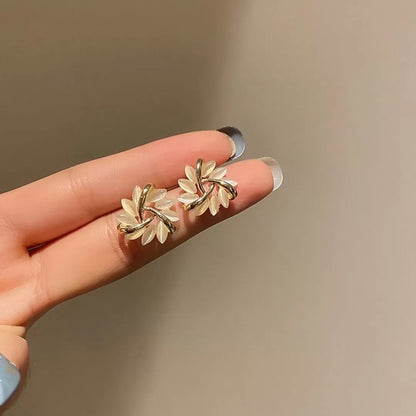 BlossomStud Earrings - Elegant Sakura Earrings