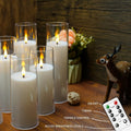 GlowCandle – Set of 5 LED Candles with Remote Control