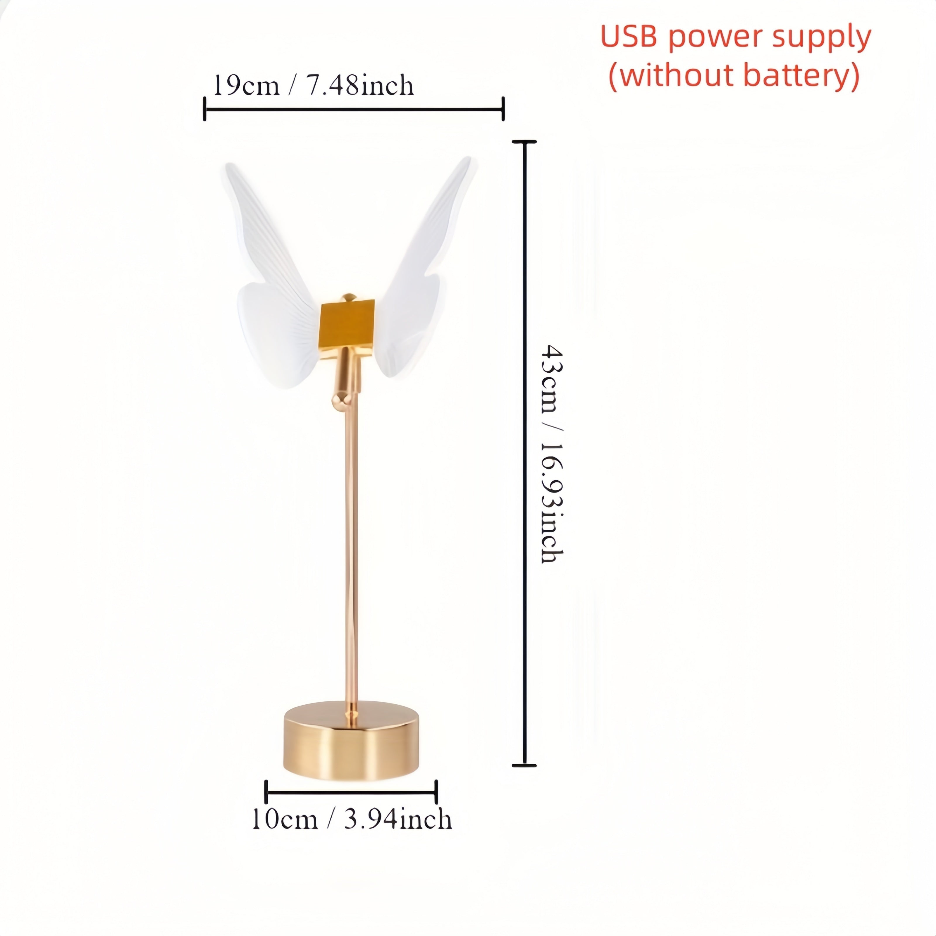 LumiButterfly – Artistic USB Butterfly Night Light
