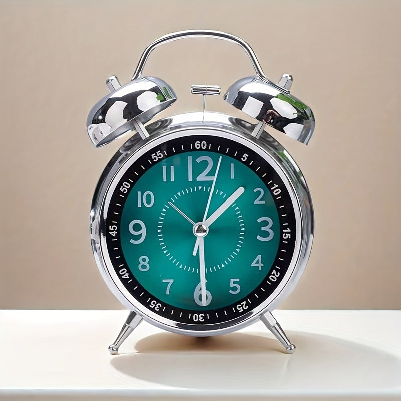 TimeBell - Retro Metal Alarm Clock with Bell