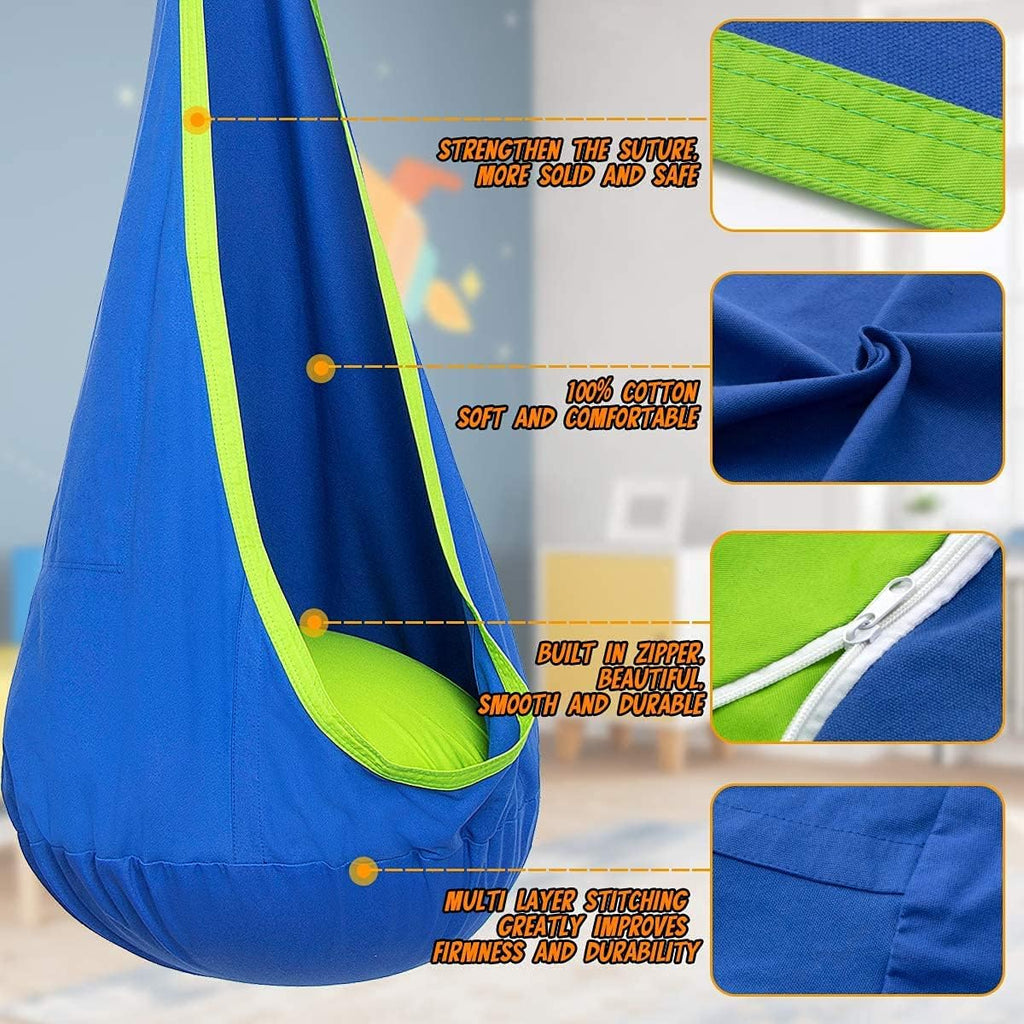 HangingJoy Kinderhangmat - Creëer Een Speelparadijs van Rust