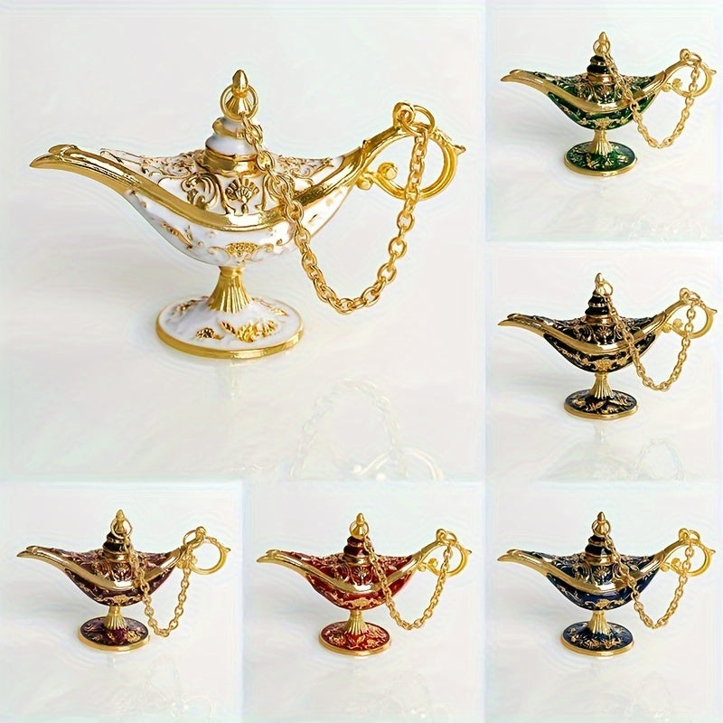 Aladdin Wish Lamp – Vintage Metal Oil Lamp
