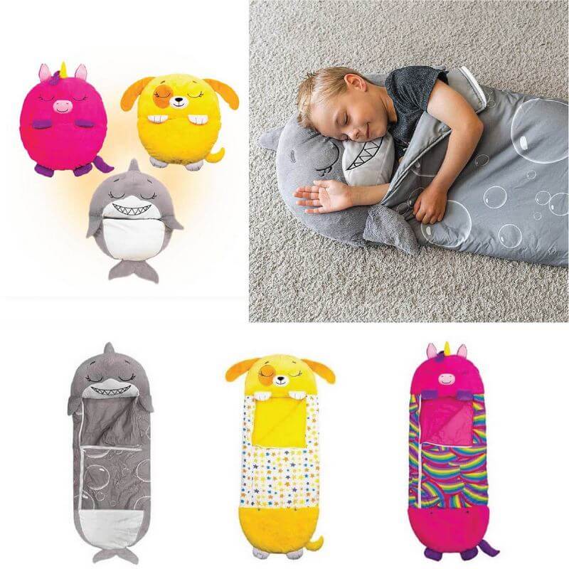 DreamNest Kids' Sleeping Bag - Stylish Children's Sleeping Bag with Pillow for Every Adventure