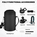 HydraPure – Durable Water Bottle Whiteh Paracord Handle