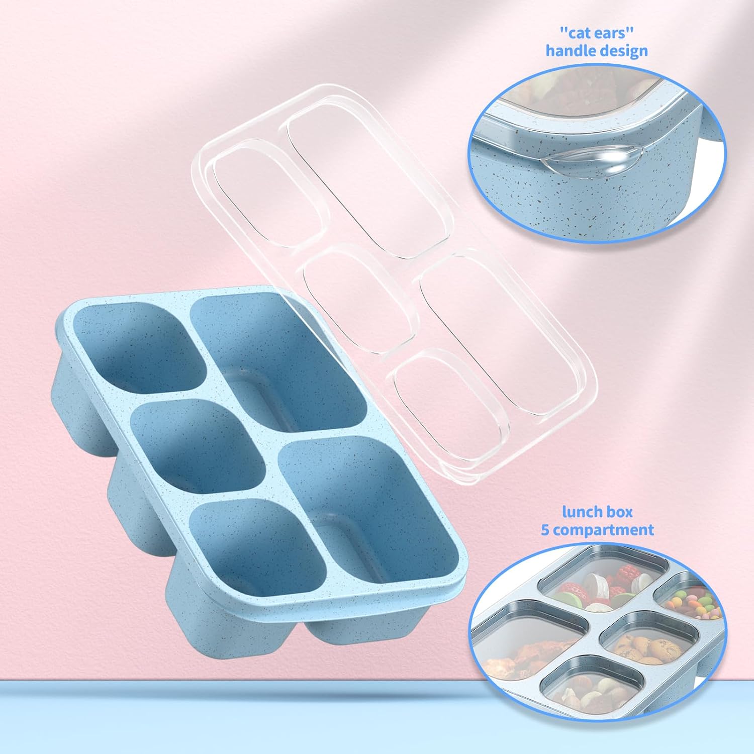 BentoBox - Stylish Meal Containers 4-piece Set