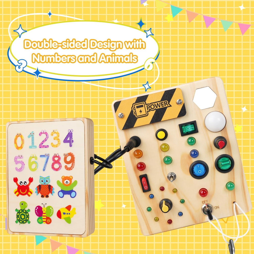 Montessori Toddler Bulletin Board - Discovering with Creative Lights