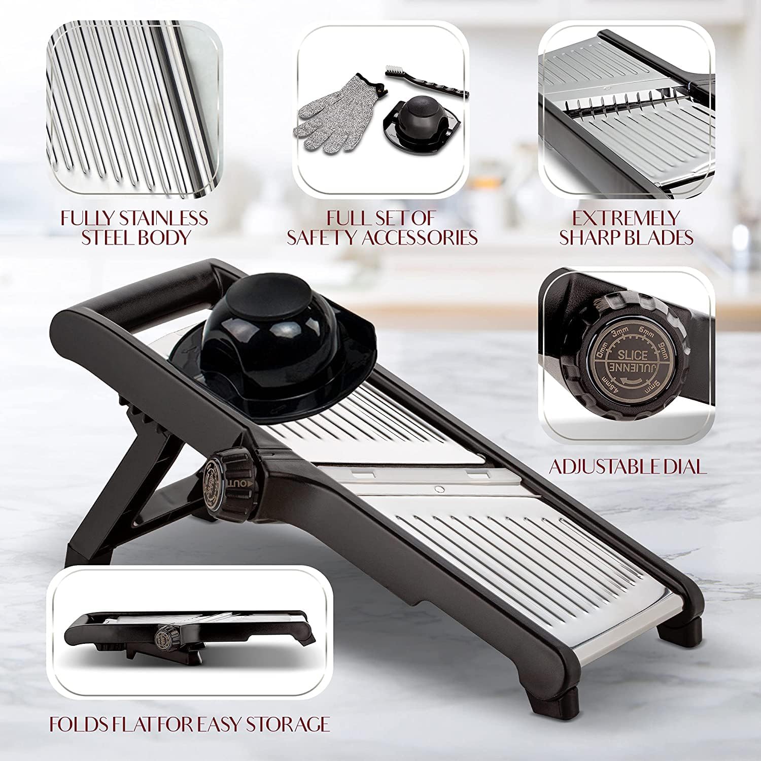 SlicerPro - Safety Set with Cut-Resistant Gloves