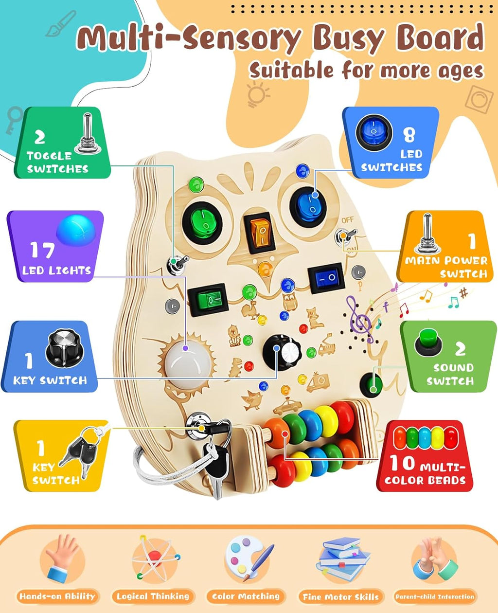 Playing Board - Discover and Learn with the Enchanting Play Board for Children
