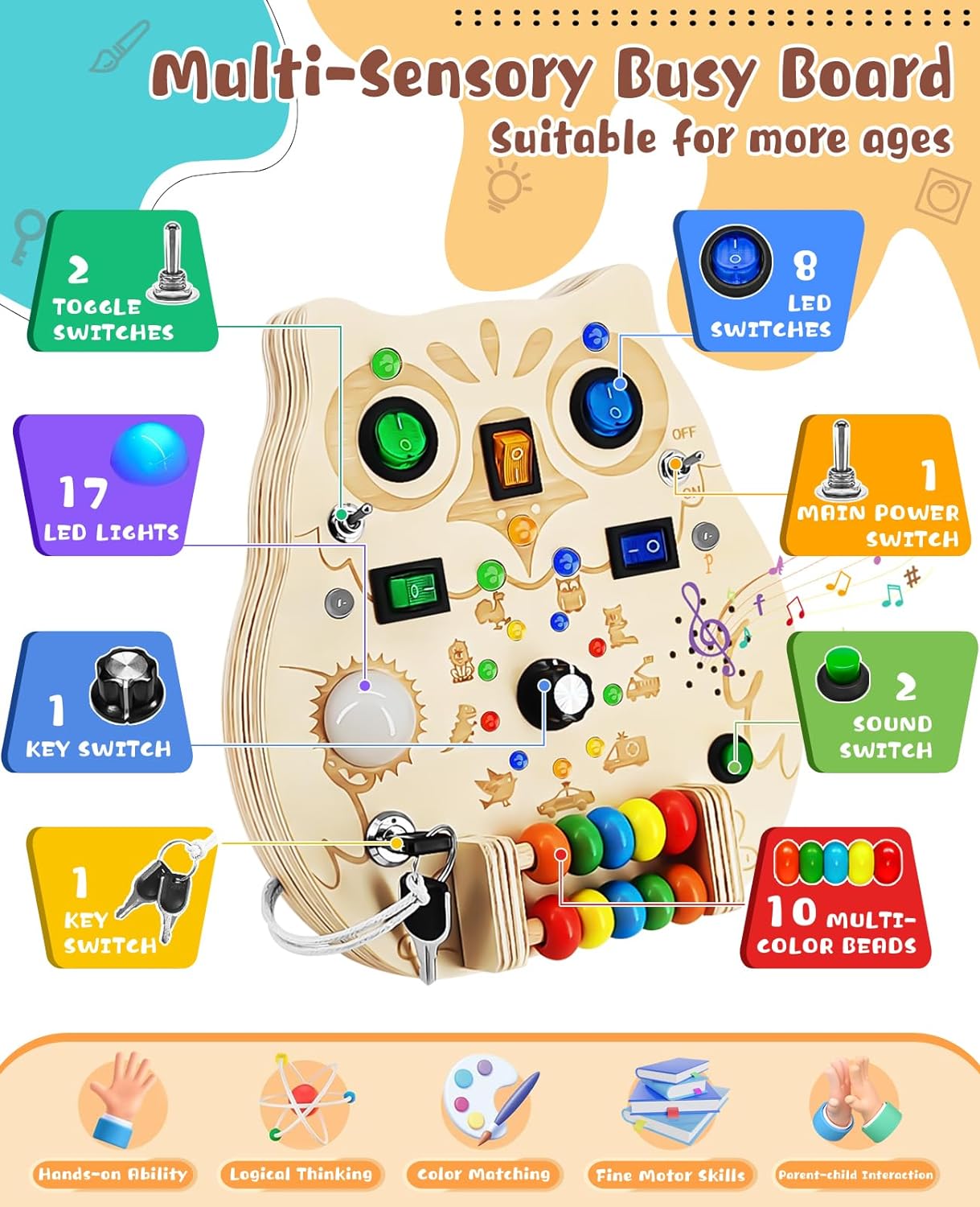 Playing Board - Discover and Learn with the Enchanting Play Board for Children