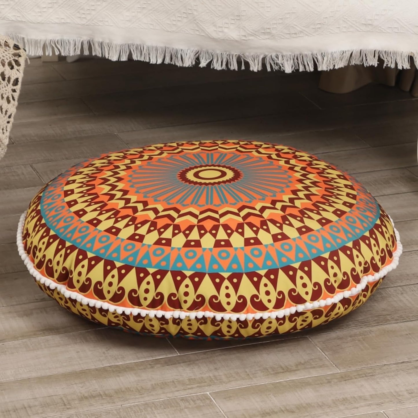 MemoryZen - Large Meditation Cushion with Memory Foam (81 cm)