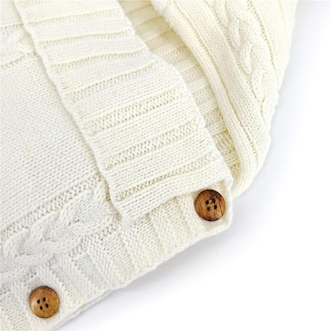 Luxury Beige Baby Blanket - Warmth and Comfort for Your Newborn