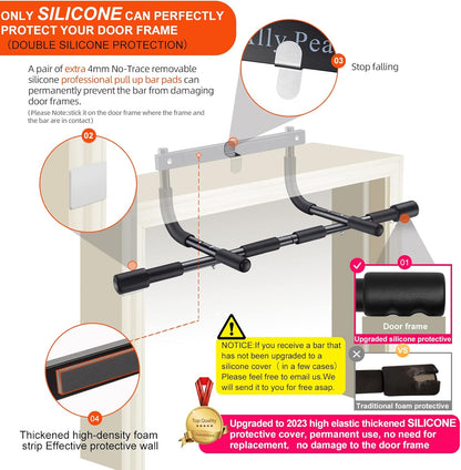 PowerGrip - Strong Door Frame Pull-up Bar up to 200 Kg