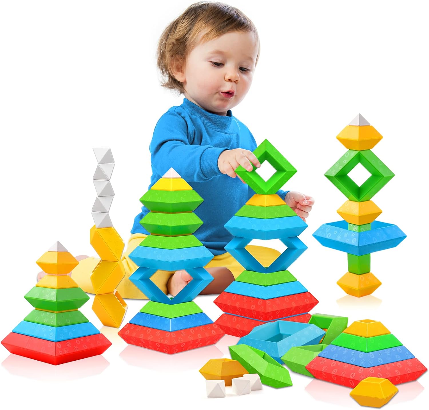 Multifunctional Montessori Blocks - Encourage Creativity for Children