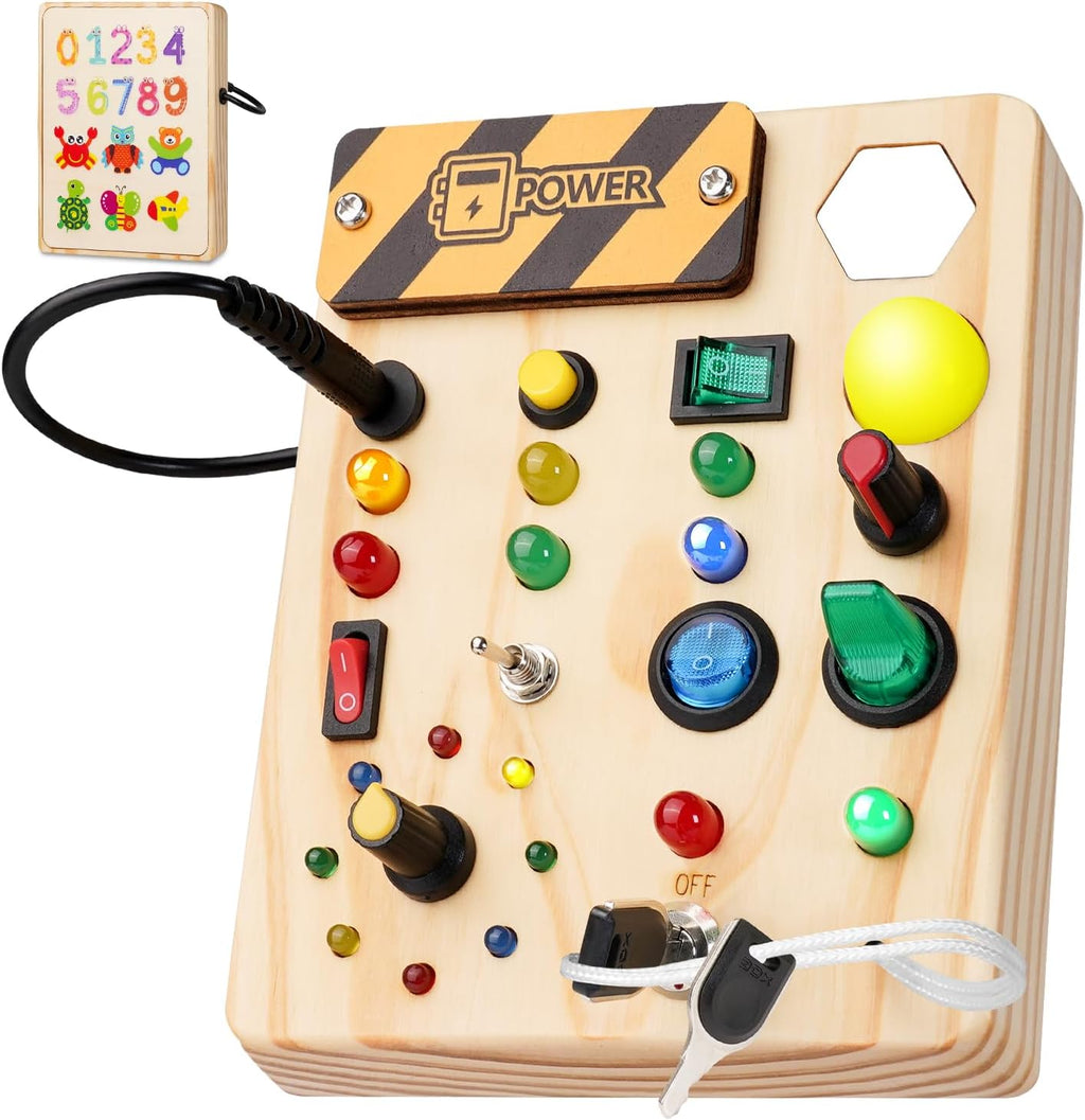Montessori Toddler Bulletin Board - Discovering with Creative Lights