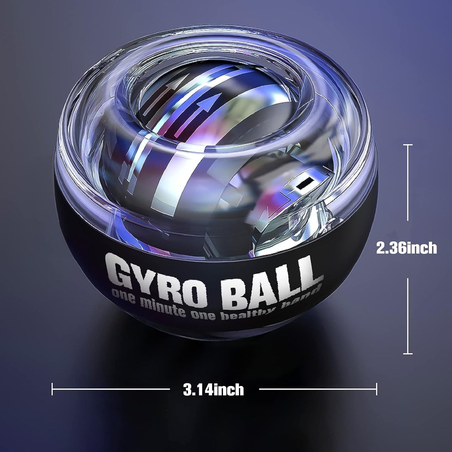 GyroPower - Self-Starting Wrist Trainer for Forearms