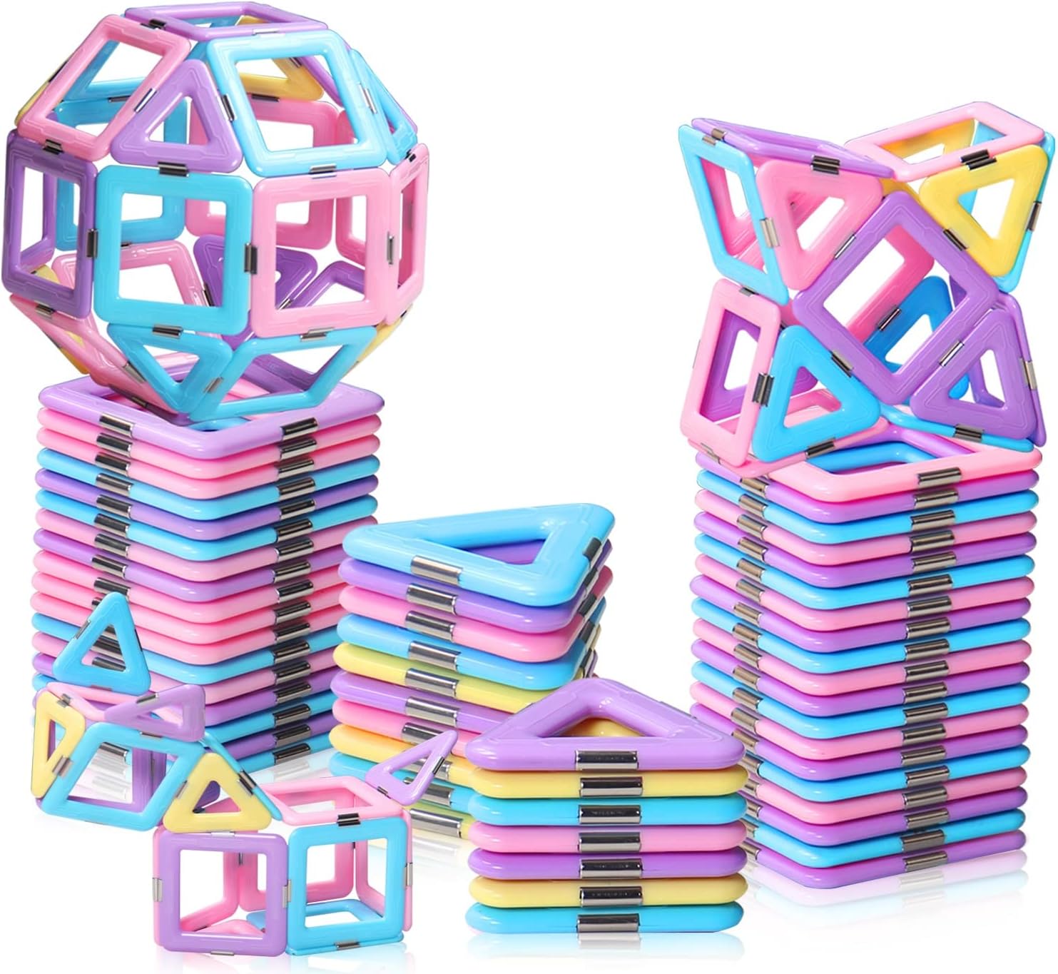Magnetic Tiles Toy Set - Create Endless Building Adventures