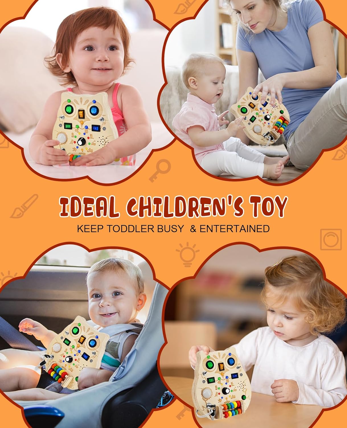 Playing Board - Discover and Learn with the Enchanting Play Board for Children