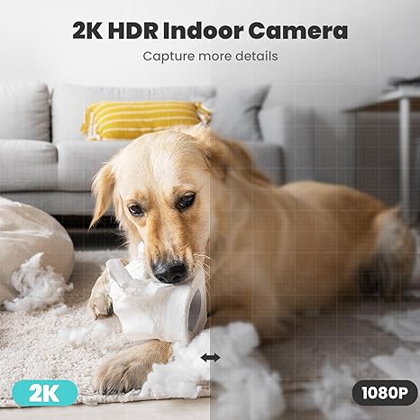 360° Indoor Security Camera - For Safety and Peace of Mind