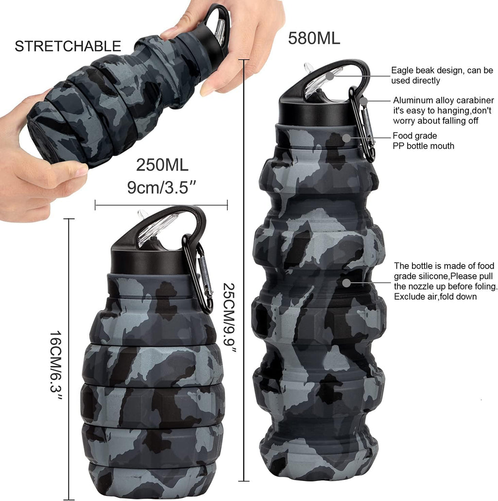 FlexiBottle - Durable Foldable Travel Mug 575 ML