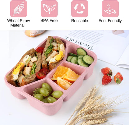 BentoBox - Set of 4 Snacks Boxes with Compartments