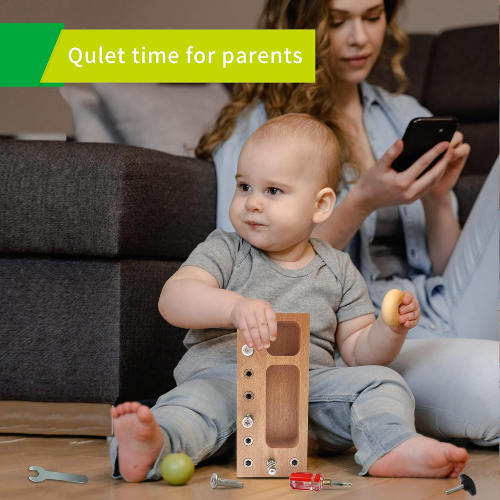 Busy Board Toy - Educational Montessori Play Board for Creative Children
