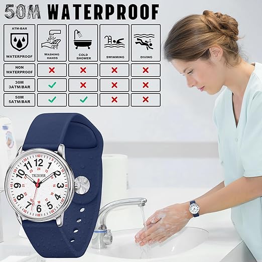 DennyCare - Waterproof Medical Watch for Nurses