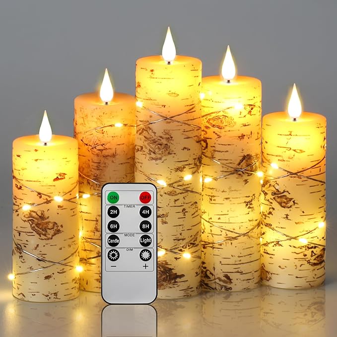 LumiFlame - Wireless LED Candle Set for Atmospheric Lighting