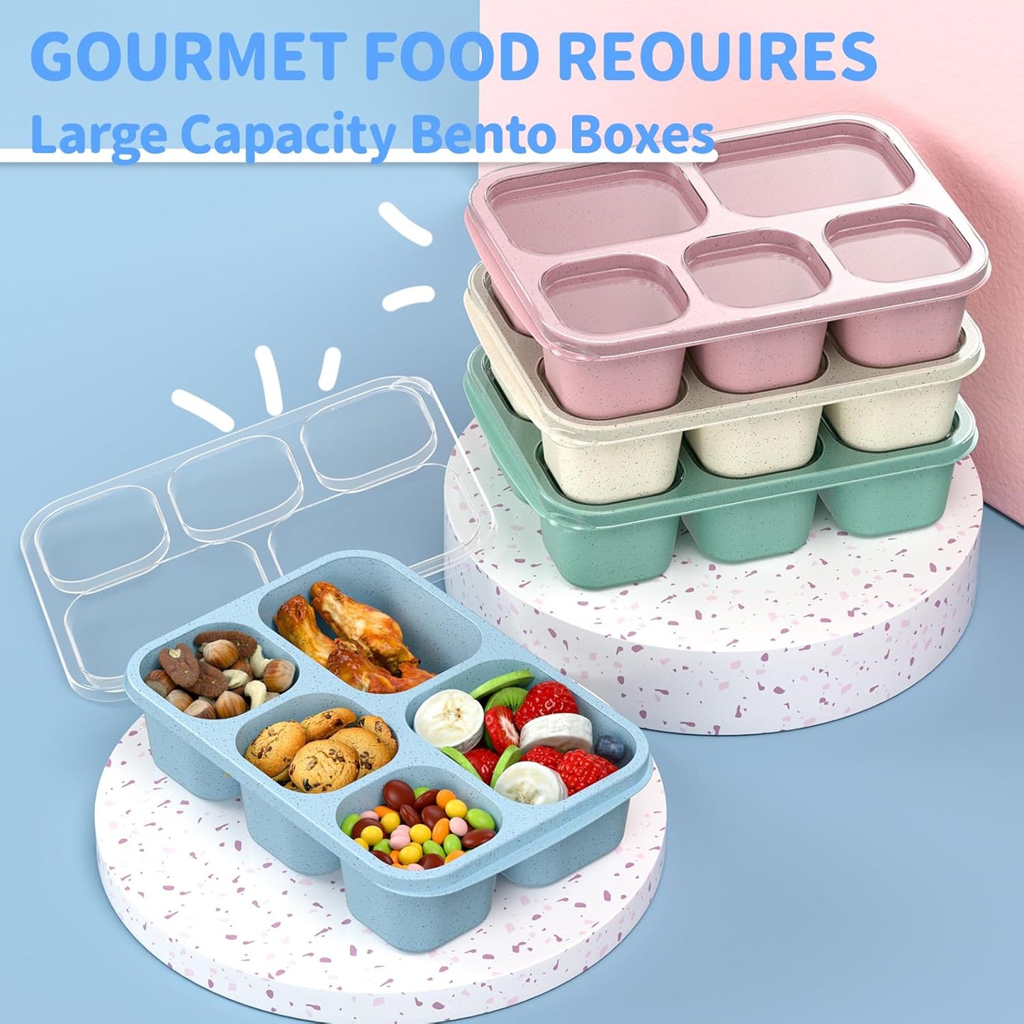 BentoBox - Stylish Meal Containers Set 4-piece