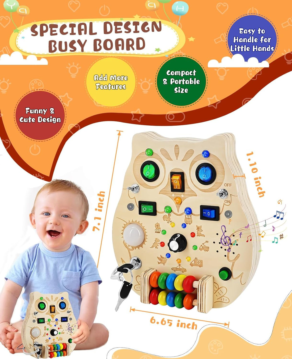 Playing Board - Discover and Learn with the Enchanting Play Board for Children