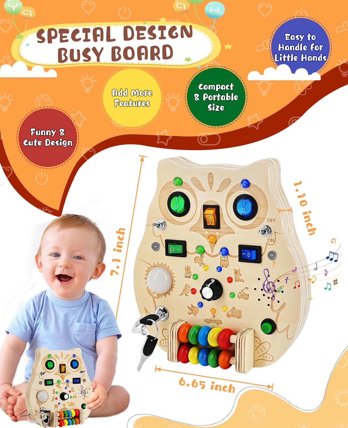 Playing Board - Discover and Learn with the Enchanting Play Board for Children