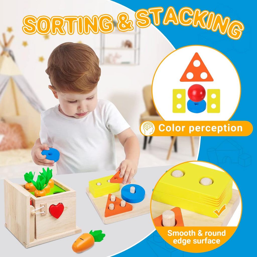 Educational Baby Toy Set - Educational Play Set for Growing Babies