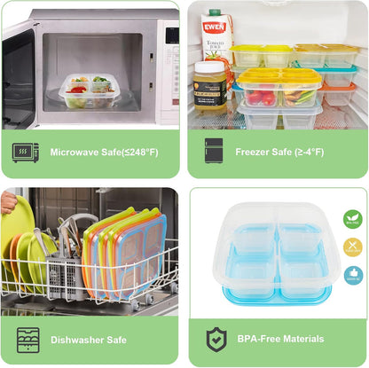 EcoMeal - Reusable Bento Box Set 6 Pieces
