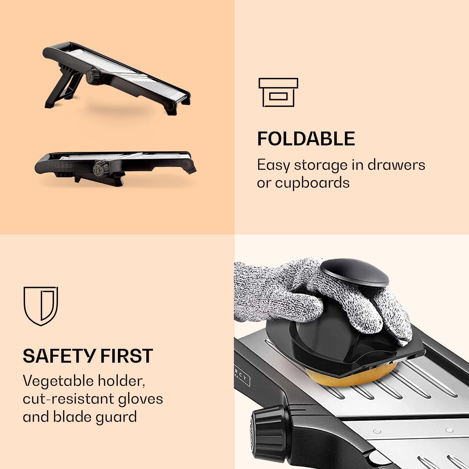 SlicerPro - Safety Set with Cut-Resistant Gloves