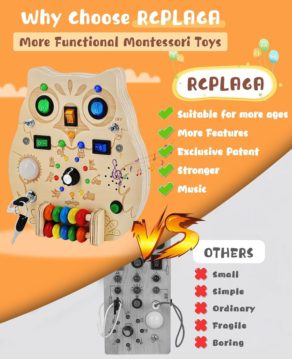 Playing Board - Discover and Learn with the Enchanting Play Board for Children