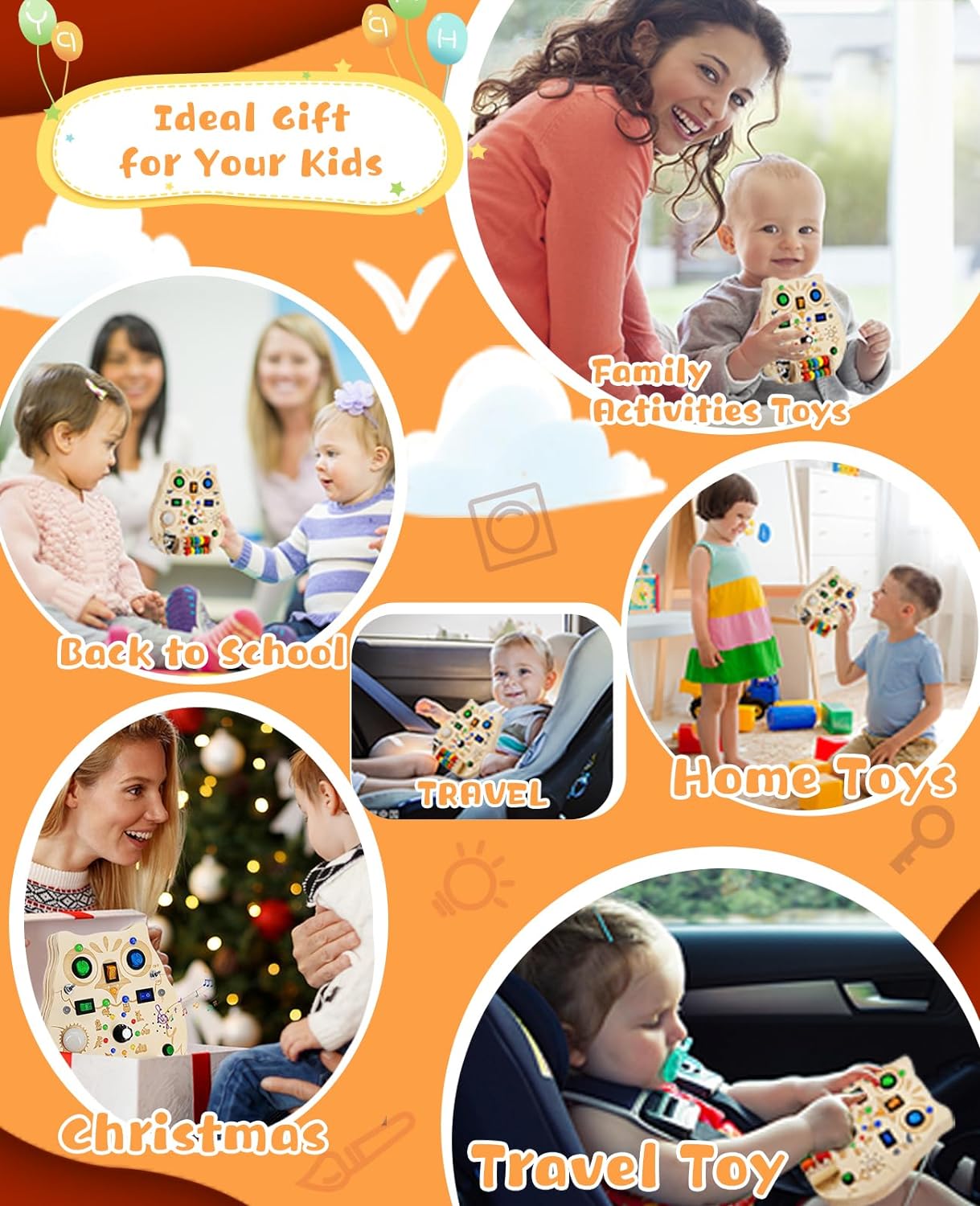 Playing Board - Discover and Learn with the Enchanting Play Board for Children