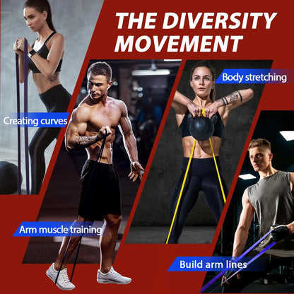 PowerBand Set - Resistance bands for resistance training