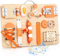 Creative Wooden Activity Board for Children - Play & Learn