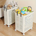 Efficient – Foldable Laundry Basket with Wheels for Easy Transport