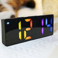 DigiTime Clock - Stylish LED Alarm Clock with Date Display