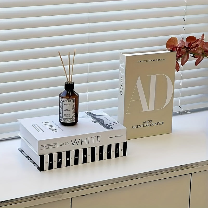 ChicDecor - Set of 3 Elegant Books for Interior Styling