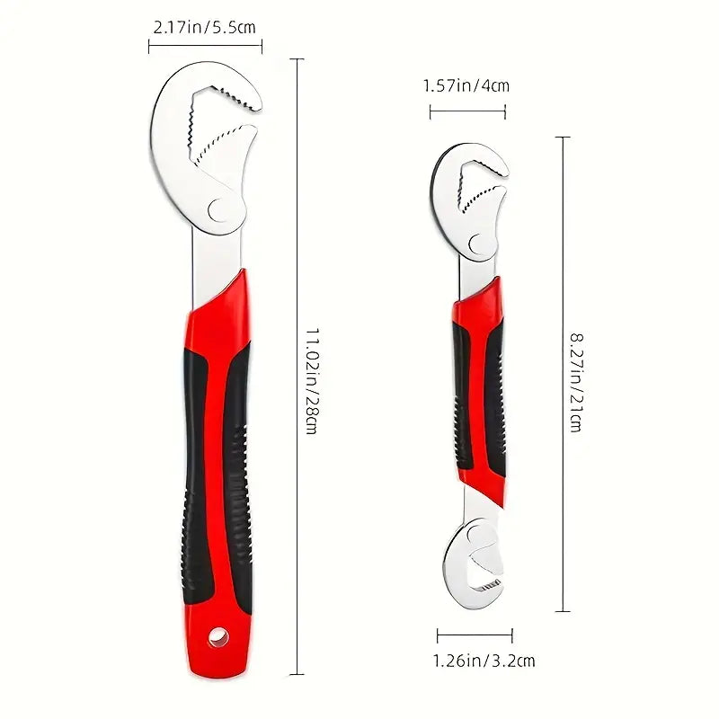 Universal Triangular Toothed Wrench - 1+1 FREE
