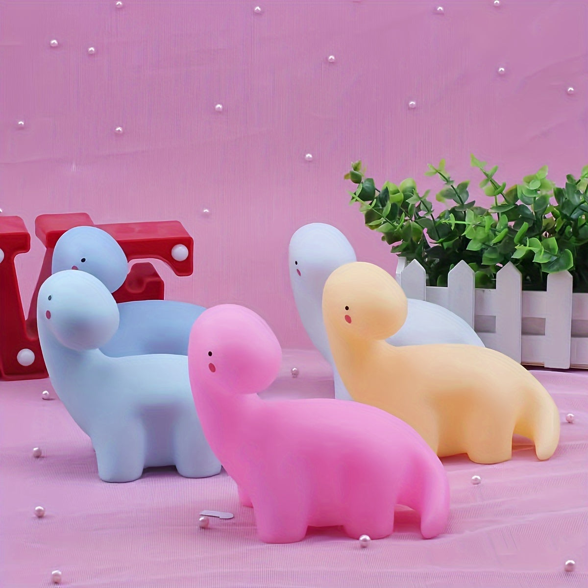 DinoGlow - Playful LED Night Light for Kids' Room