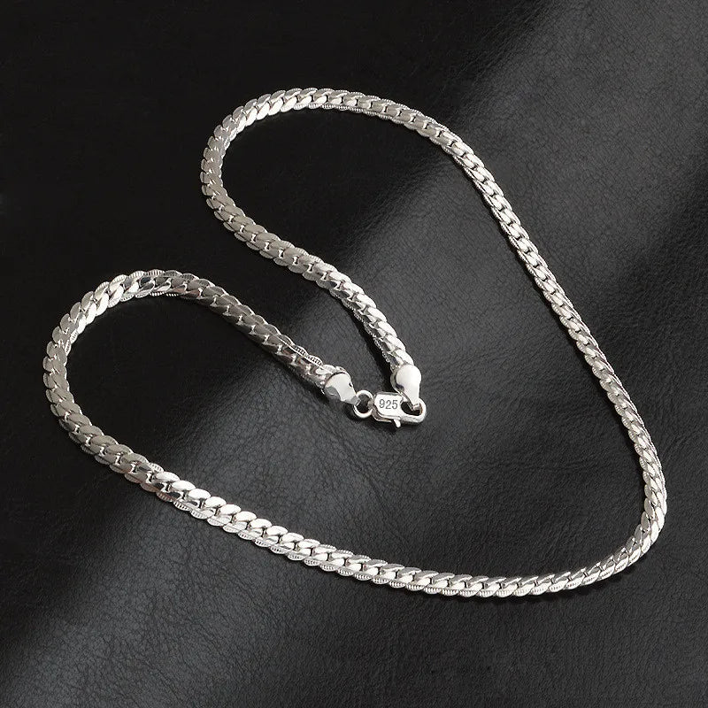 SilverGlow Necklace – Luxury 925 Sterling Silver Necklace for Women