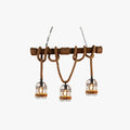 AlessioGlow - Retro Metal Wood Pendant Lamp for Atmospheric Interiors
