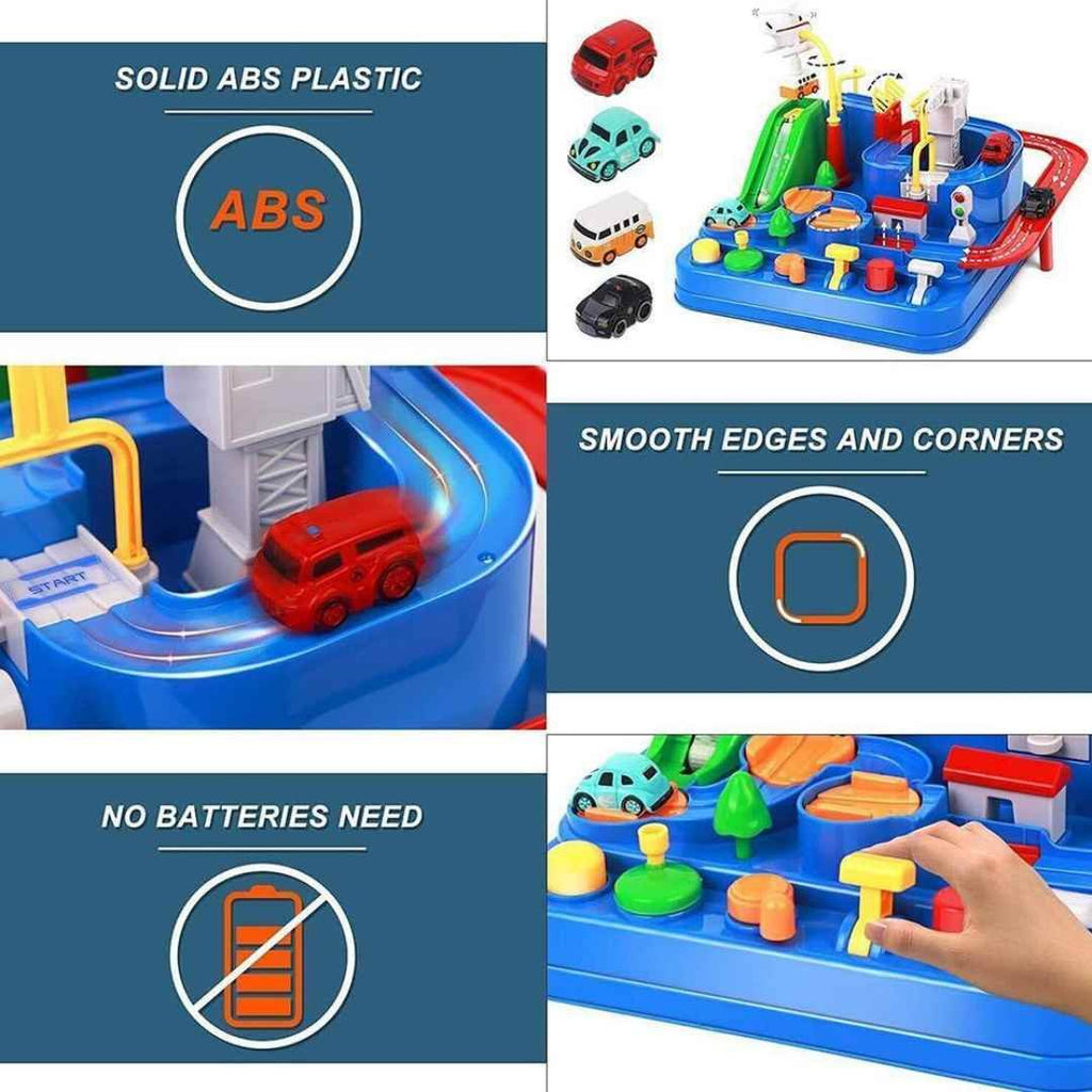 RescueTrack Adventure Set – Educational Toddler Toy