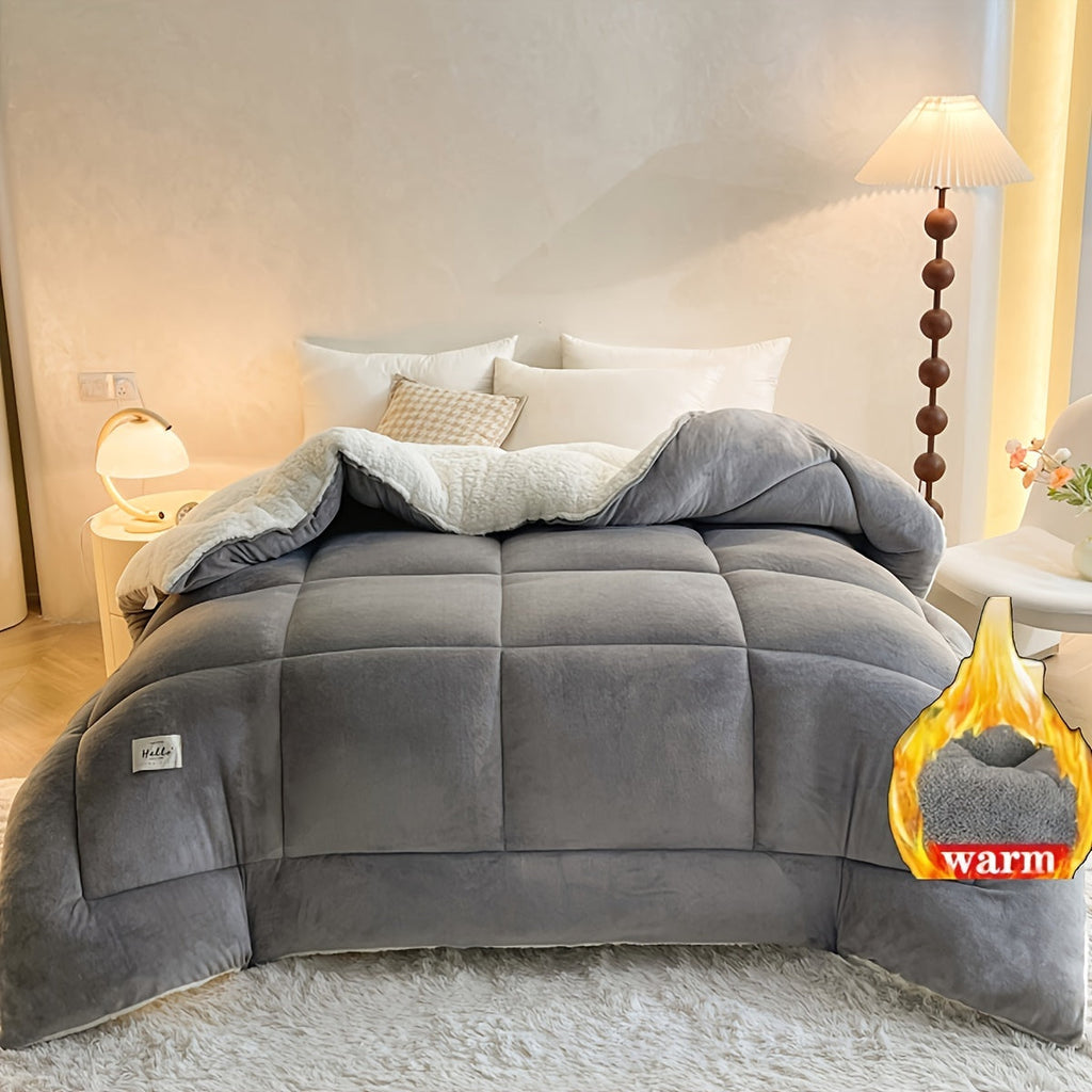 Stylish Cabin Sherpa Fleece Duvet – Ultimate Comfort & Warmth