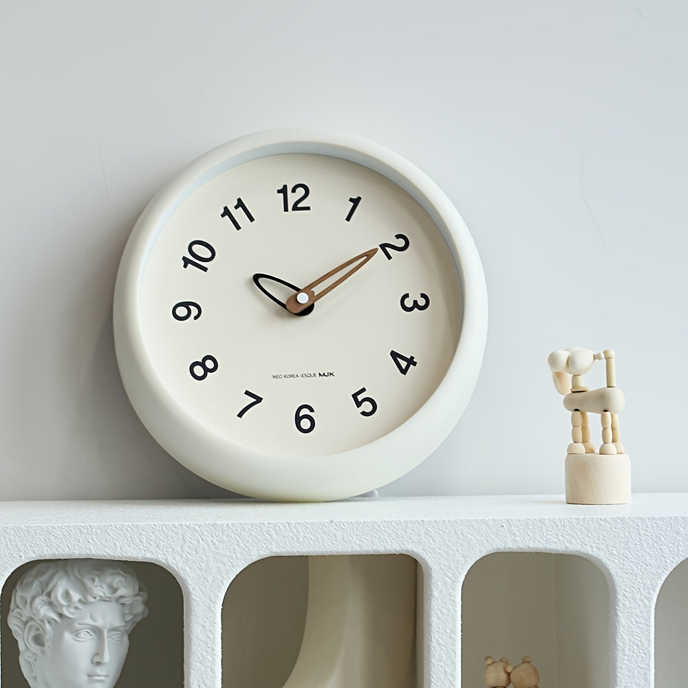 SilenceTime Clock – Elegant 10-Inch Wall Clock for Home